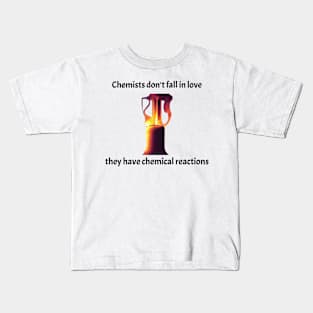 Chemist Chemical Reactions Kids T-Shirt